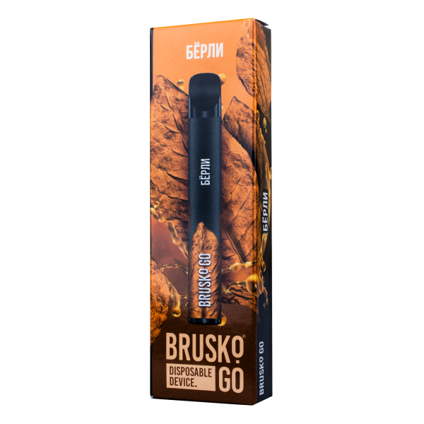 Одноразовая электронная сигарета Brusko Go Бёрли 800 затяжек в Иркутске