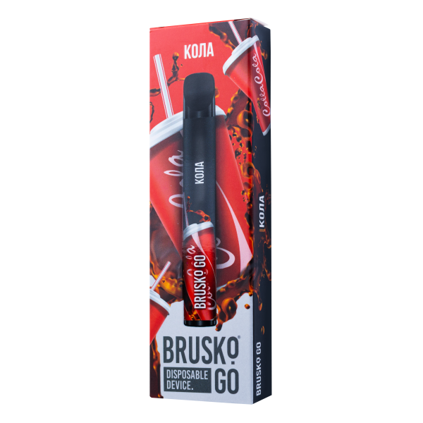 Одноразовая электронная сигарета Brusko Go Кола 800 затяжек в Иркутске