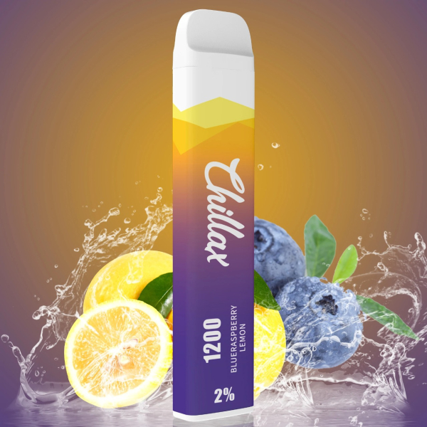 Chillax Blueraspberry Melon (Голубая малина Лимон), 1200 тяг в Иркутске
