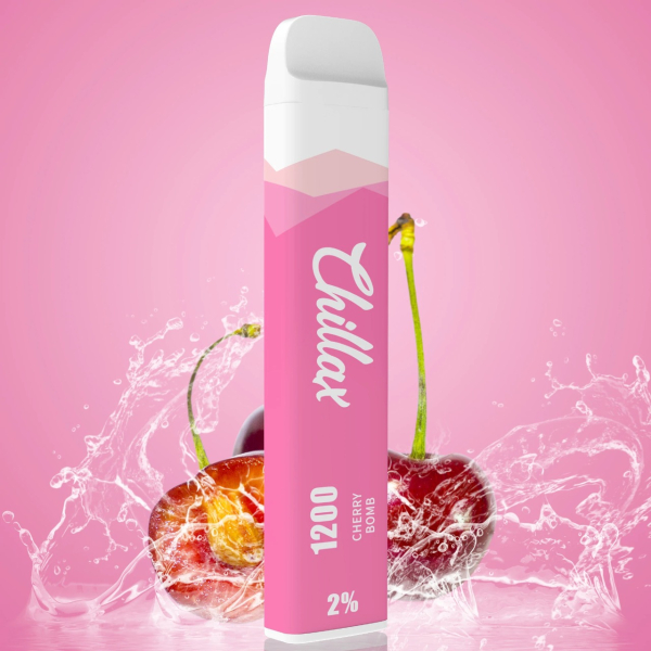 Chillax Cherry Bomb (Вишнёвая бомба), 1200 тяг в Иркутске