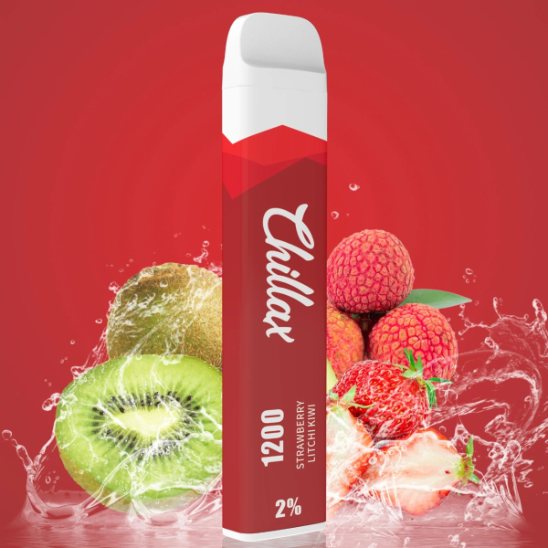 Chillax Strawberry Lychee Kiwi, 1200 тяг в Иркутске