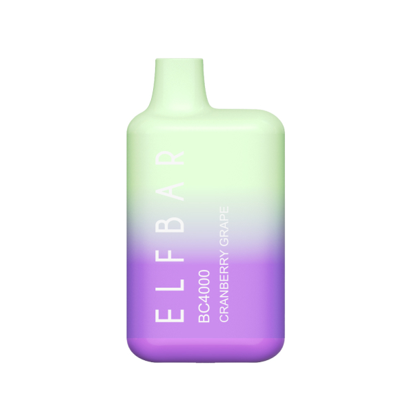 Elf Bar BC4000 Cranberry Grape (Клюква и виноград со льдом), 4000 тяг в Иркутске