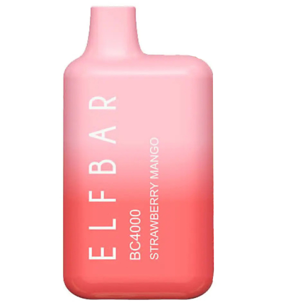 Elf Bar BC4000 Strawberry Mango (Клубника и манго), 4000 тяг в Иркутске