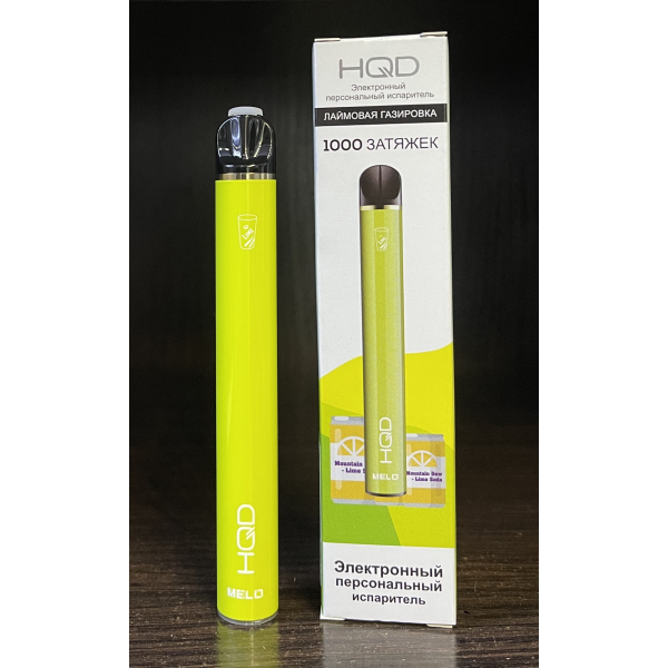 HQD melo laim soda (лаймовая газировка) 1000 затяжек в Иркутске