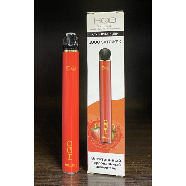 HQD melo strawberry kiwi (клубника киви) 1000 затяжек в Иркутске