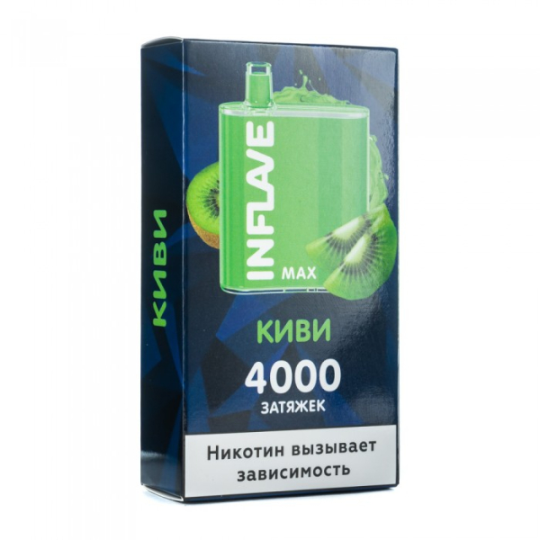 INFLAVE MAX Киви, 4000 тяг в Иркутске