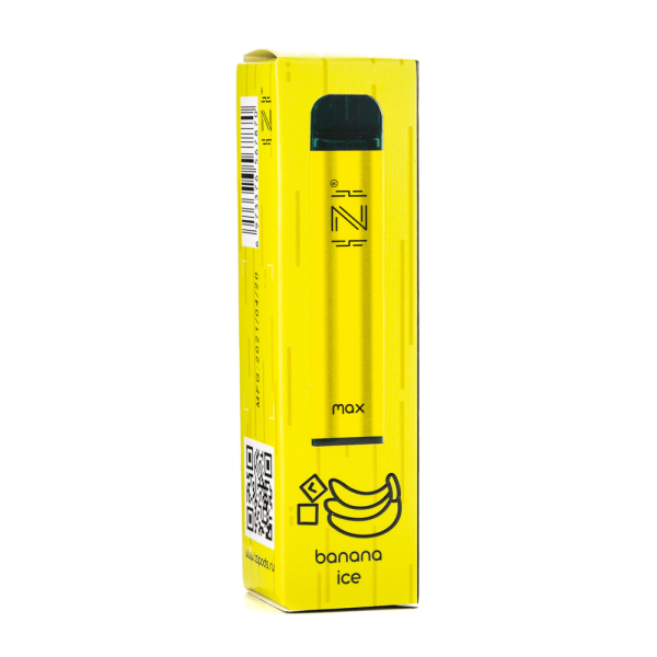 Одноразовая электронная сигарета IZI Max Banana Ice (Банан со льдом) 1600 затяжек в Иркутске