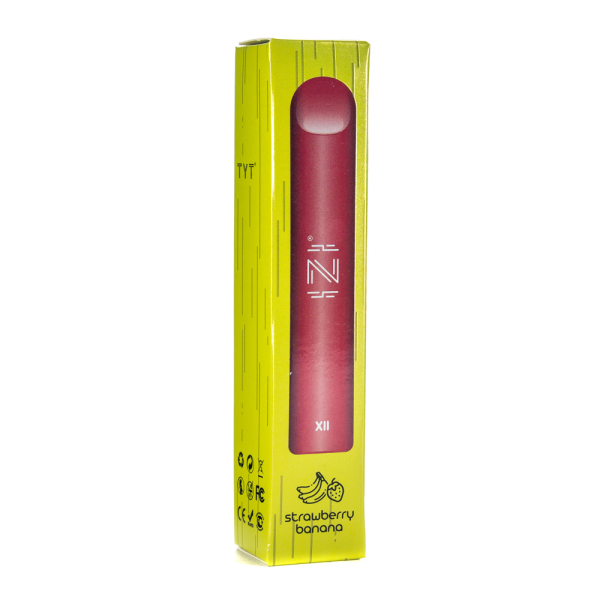 Одноразовая электронная сигарета IZI X2 Strawberry Banana (Клубника Банан) 800 затяжек в Иркутске