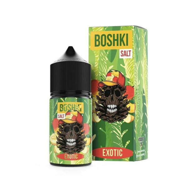 Жидкость BOSHKI Salt Exotic (Манго дыня хвоя) (30 мл, 20 мг/мл) в Иркутске