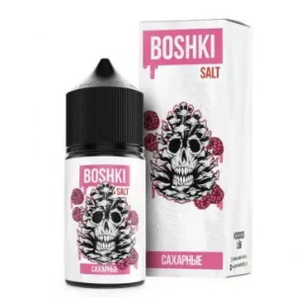 Жидкость BOSHKI Salt Сахарные (Малина варенье хвоя) (30 мл, 20 мг/мл) в Иркутске