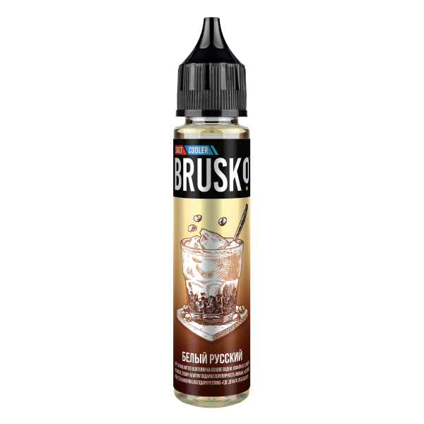 Жидкость Brusko Salt  Белый Русский 30 мл в Иркутске