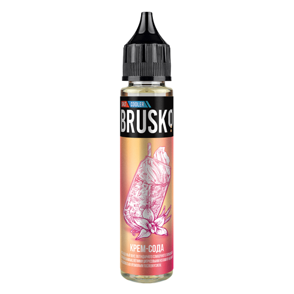 Жидкость Brusko Salt  Крем Сода 30 мл в Иркутске