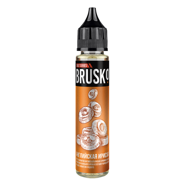 Жидкость Brusko Salt Английская Ириска 30 мл в Иркутске