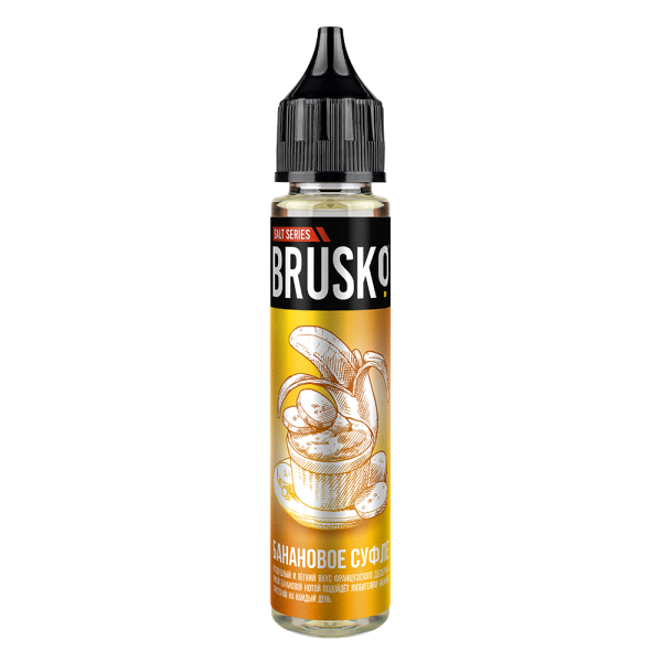 Жидкость Brusko Salt Банановое Суфле 30 мл в Иркутске