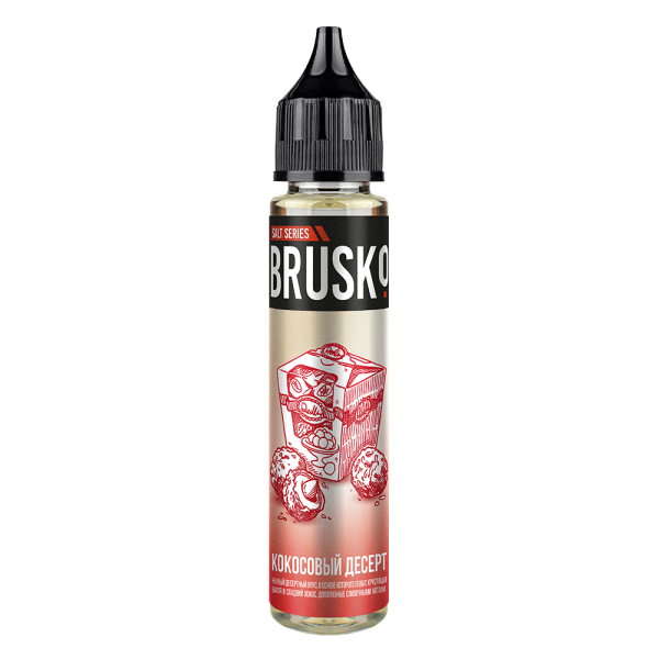 Жидкость Brusko Salt Кокосовый Десерт 30 мл в Иркутске