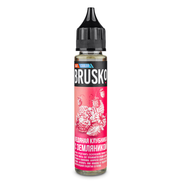 Жидкость Brusko Salt Ледяная Клубника С Земляникой 30 мл в Иркутске