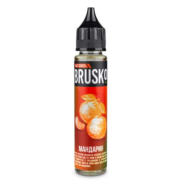 Жидкость Brusko Salt Мандарин 30 мл в Иркутске