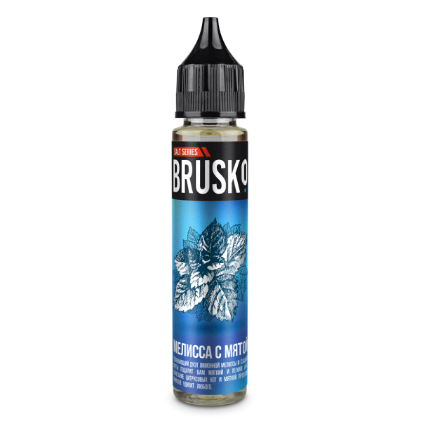 Жидкость Brusko Salt Мелиса С Мятой 30 мл в Иркутске