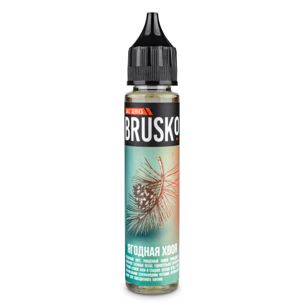 Жидкость Brusko Salt Ягодная Хвоя 30 мл в Иркутске