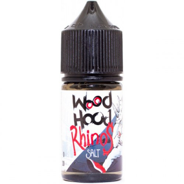 Жидкость Wood Hood Rhinos (Клубника Киви Лимон Лед) (30 мл, 20 мг/мл) в Иркутске