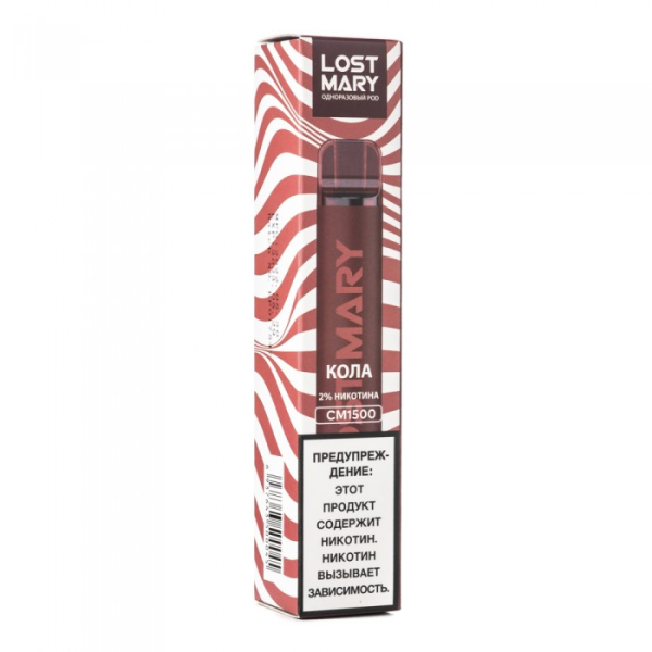 Lost Mary Cola Кола, 1500 тяг в Иркутске