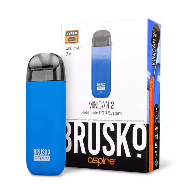 Brusko MINICAN 2 (400 мАч, Синий) в Иркутске