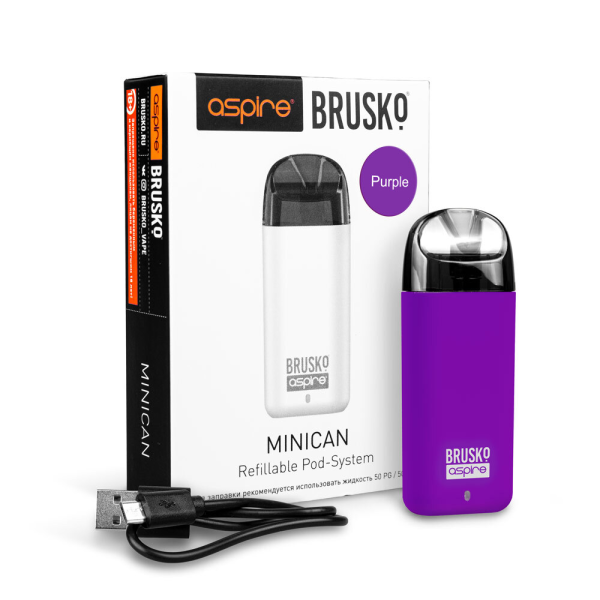 Brusko MINICAN 2 (400 мАч, Фиолетовый) в Иркутске