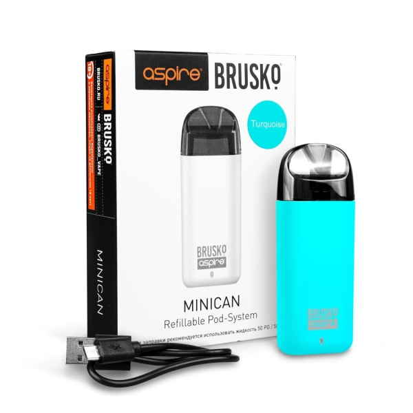 Brusko MINICAN plus (850 мАч, Бирюзовый) в Иркутске