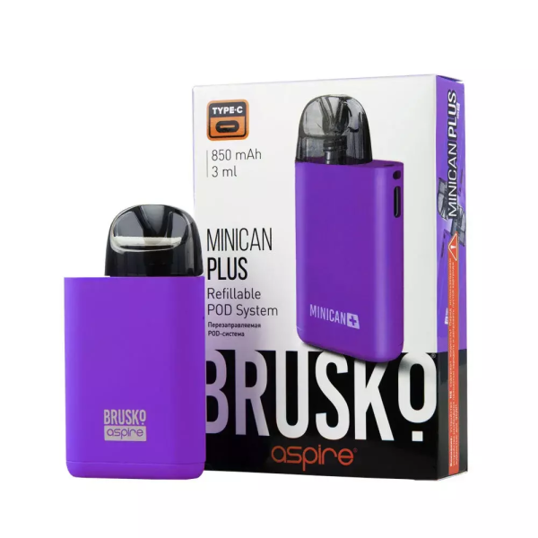 Brusko MINICAN plus (850 мАч, Фиолетовый) в Иркутске