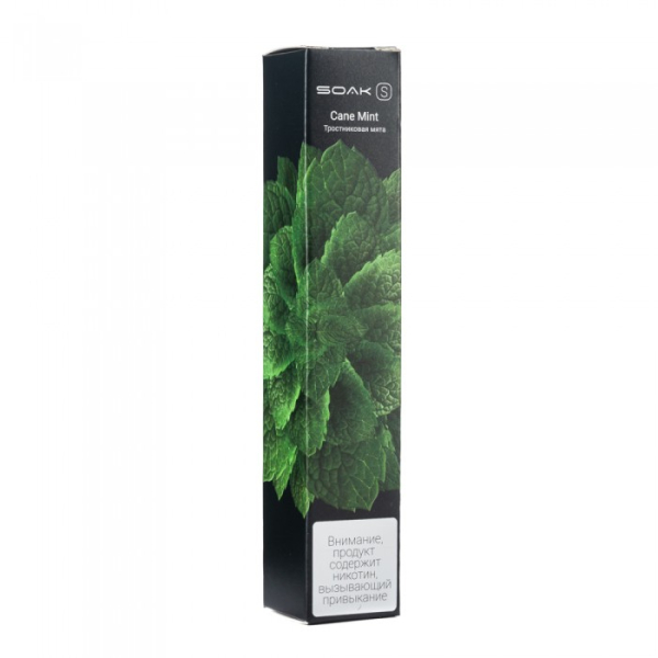 SOAK S Cane Mint (Тростниковая мята), 2500 тяг в Иркутске