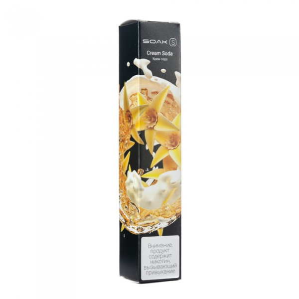 SOAK S Cream Soda (Крем сода), 2500 тяг в Иркутске
