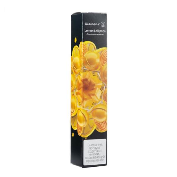 SOAK S Lemon Lollipops (Лимонные леденцы), 2500 тяг в Иркутске