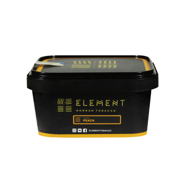 Табак Element Peach Земля 200 грамм в Иркутске