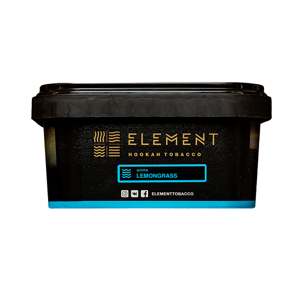 Табак Element Water Lemongrass 200 грамм в Иркутске