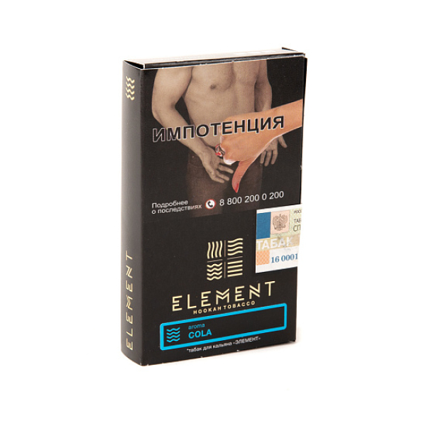 Табак ELEMENT ВОДА COLA 25 гр в Иркутске