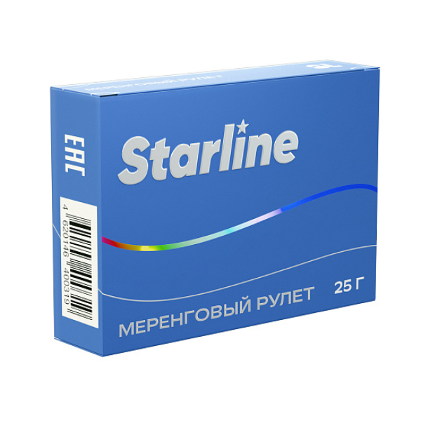 Табак Starline МЕРЕНГОВЫЙ РУЛЕТ 25 гр в Иркутске