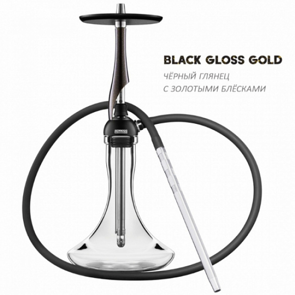 Кальян Koress K1T Black Gloss Gold в Иркутске