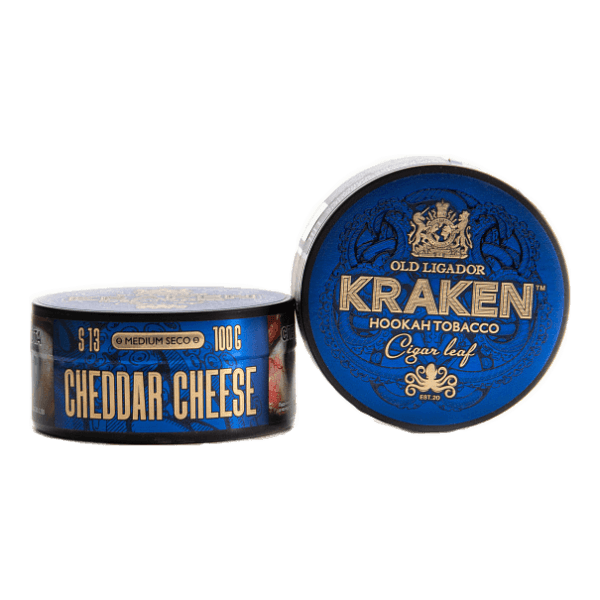 Табак Kraken Medium Seco Cheddar Cheese (Сыр Чеддер) 100 гр в Иркутске