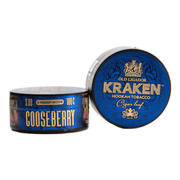 Табак Kraken Medium Seco Goozeberry (Крыжовник) 100 гр в Иркутске