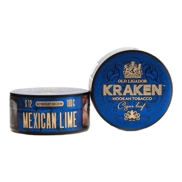 Табак Kraken Medium Seco Mexican lime (Мексиканский лайм) 100 гр в Иркутске