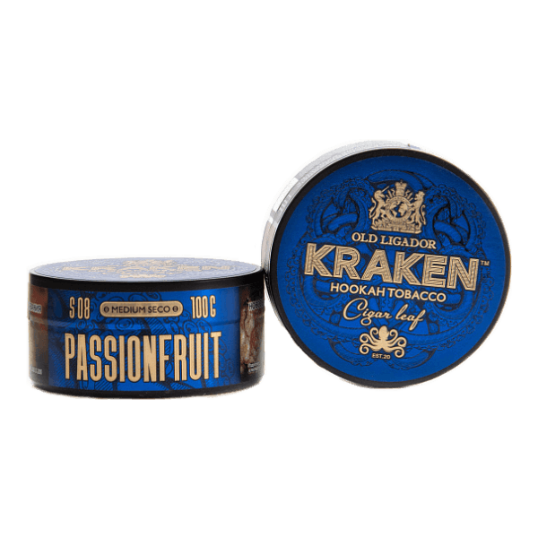 Табак Kraken Medium Seco Passion Fruit (Маракуйя) 100 гр в Иркутске