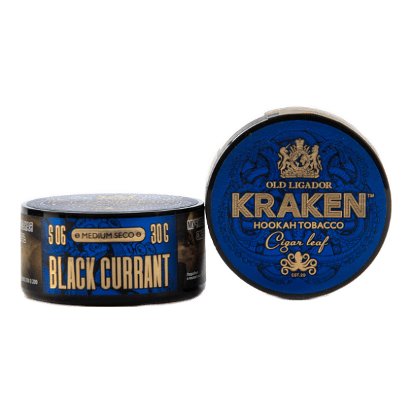 Табак Kraken Medium Seco Black Currant (Черная смородина) 30 гр в Иркутске