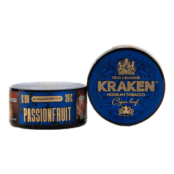 Табак Kraken Medium Seco Passion Fruit (Маракуйя) 30 гр в Иркутске
