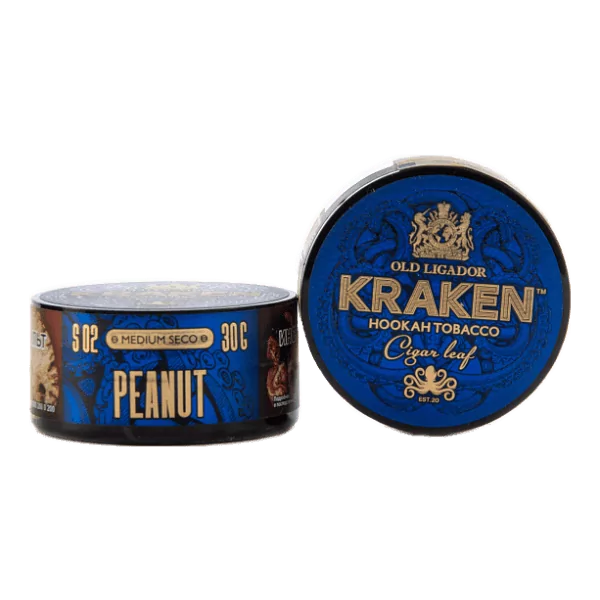 Табак Kraken Medium Seco Peanut (Арахис) 30 гр в Иркутске