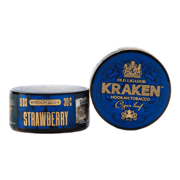 Табак Kraken Medium Seco Strawberr (Клубника) 30 гр в Иркутске
