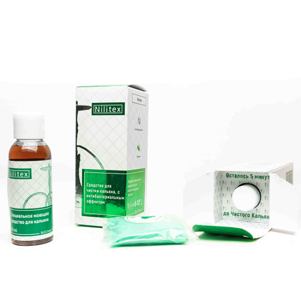 Средство Nilitex для чистки кальяна 50ML в Иркутске