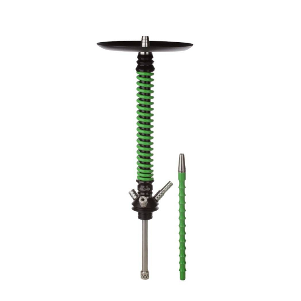 Кальян Mamay Customs Coilovers v12 Зеленый/Черный в Иркутске