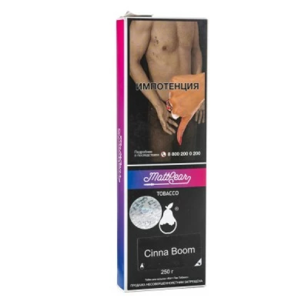 Табак MattPear Cinna Boom (Корица Персик) 250 гр в Иркутске