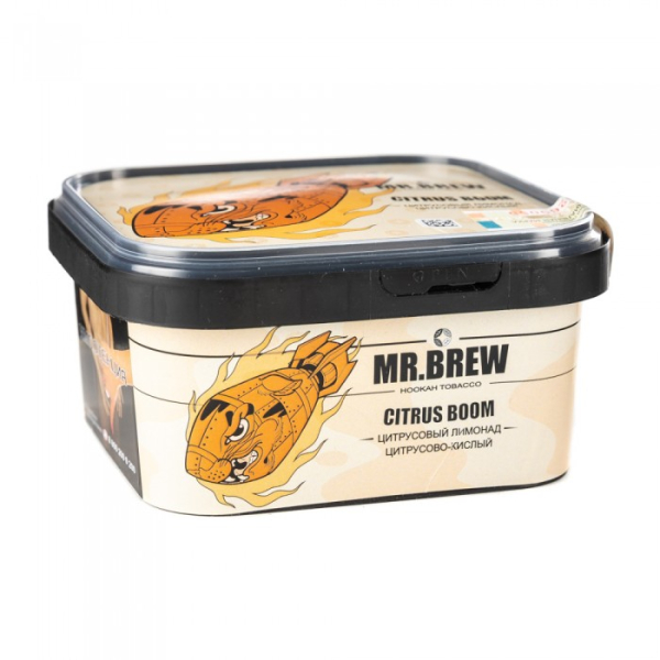 Табак Mr Brew Citrus Boom (Цитрусовый лимонад) 200 гр в Иркутске