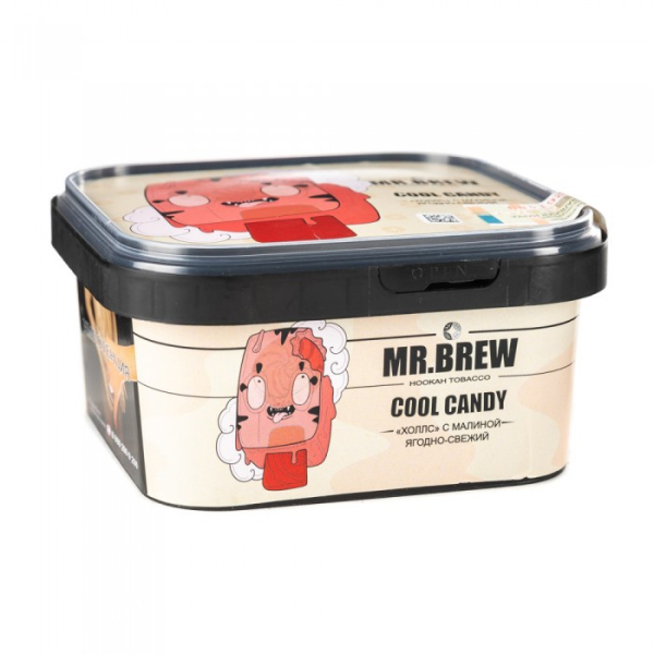 Табак Mr Brew Cool Candy (Малиновый холлс) 200 гр в Иркутске